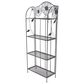 Maple and Jade 66" Traditional Bakers Rack in Black, , large