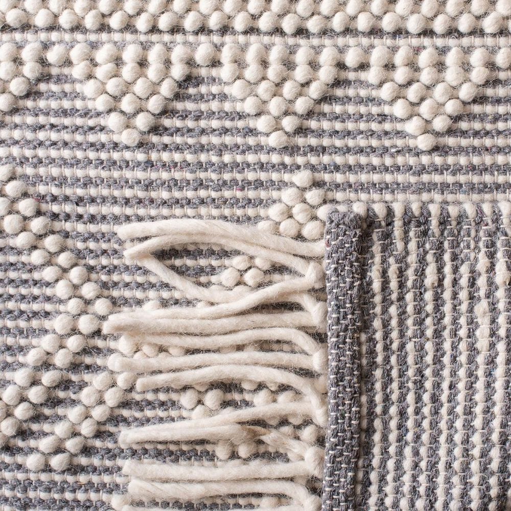 Safavieh Natura NAT351A 4&#39; x 6&#39; Ivory and Grey Area Rug, , large