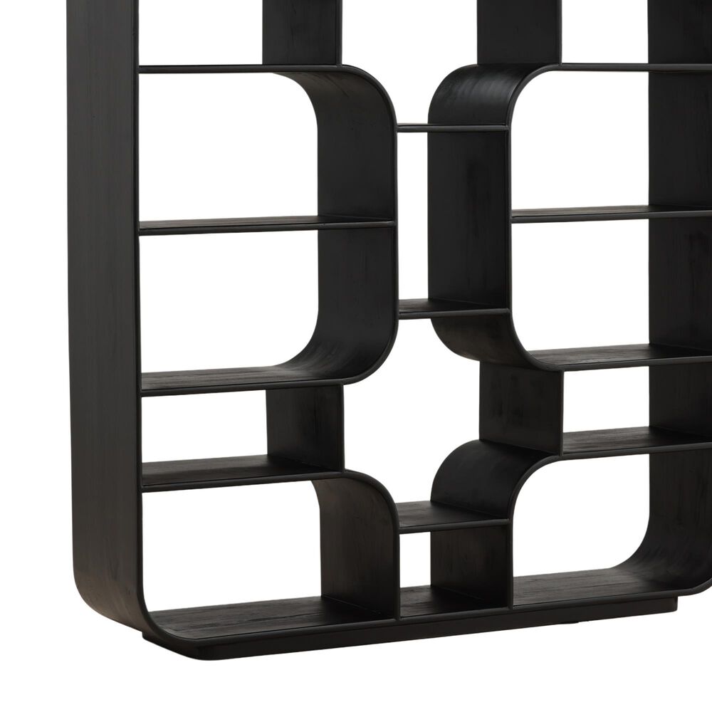 Blue Sun Designs Gaetan Bookcase in Black, , large