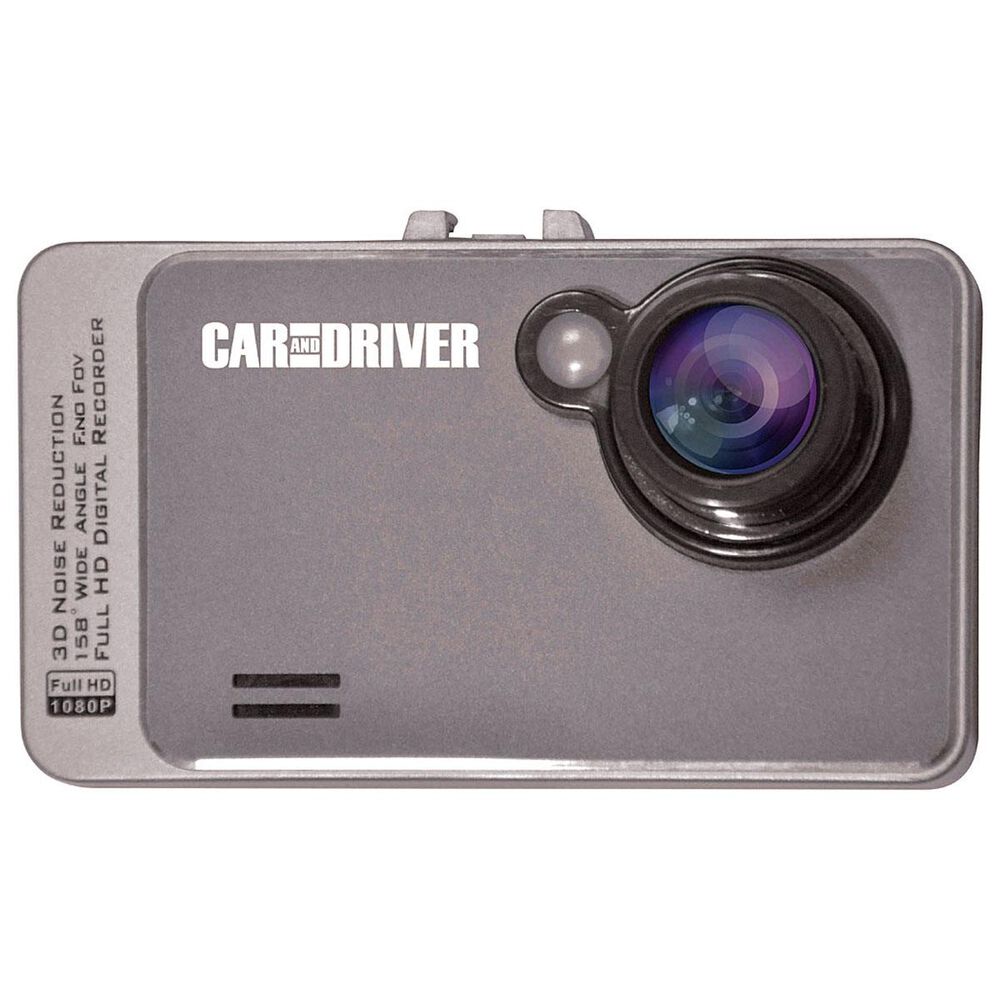 Car and Driver Ultra Slim Car Dash Cam, , large