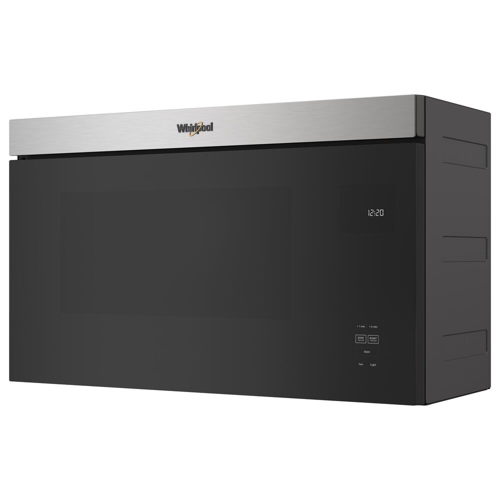 Whirlpool 2-Piece Kitchen Package with 5.3 Cu. Ft. Freestanding Electric Range with Self Clean and Over-the-Range Microwave in Fingerprint Resistant Stainless Steel, , large