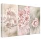Timberlake Gustav Davidsson "Pink Floral Panels" 30" x 47" Canvas Art, , large