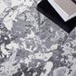 Safavieh Cyrus Shag CYR122F 6"7" Square Grey and Ivory Area Rug, , large