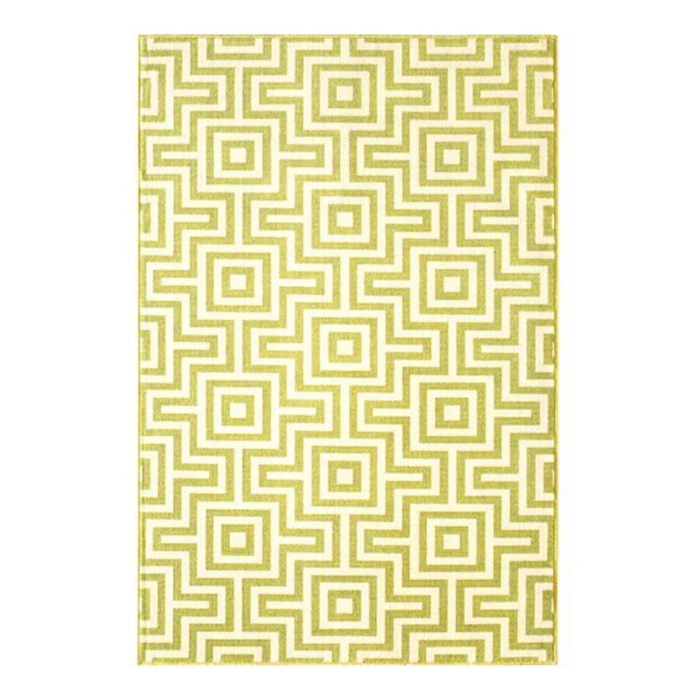 Momeni Baja BAJ-10 7'10" x 10'10" Green Area Rug, , large