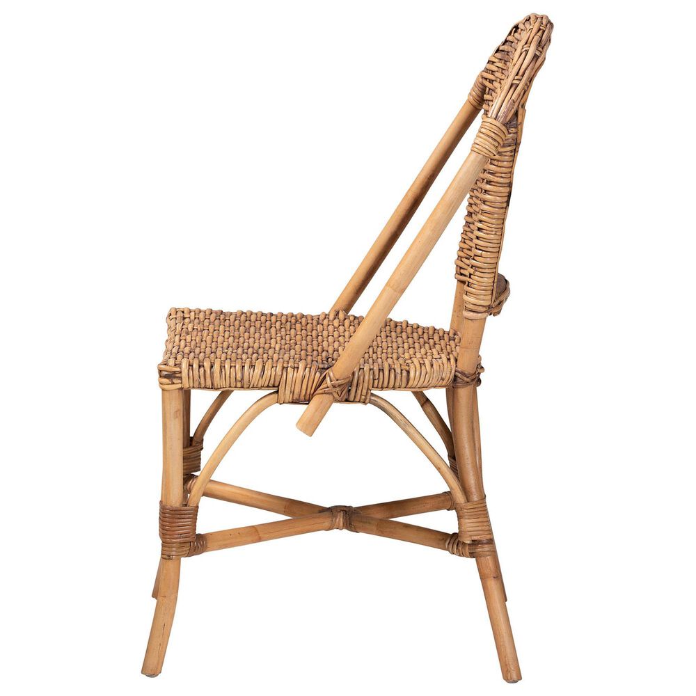 Baxton Studio Neola Side Chair in Natural Brown, , large