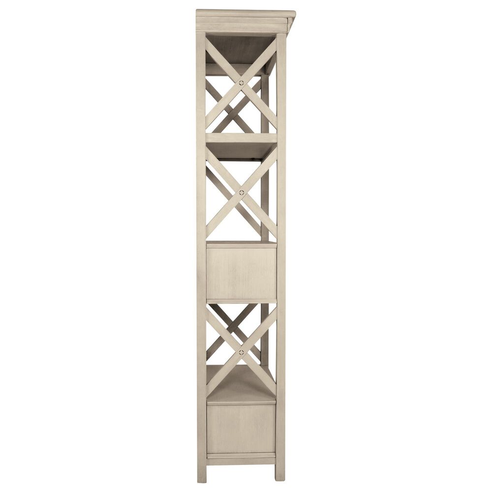 Ashley Bolanburg 3-Shelf Display Cabinet in Antique White, , large