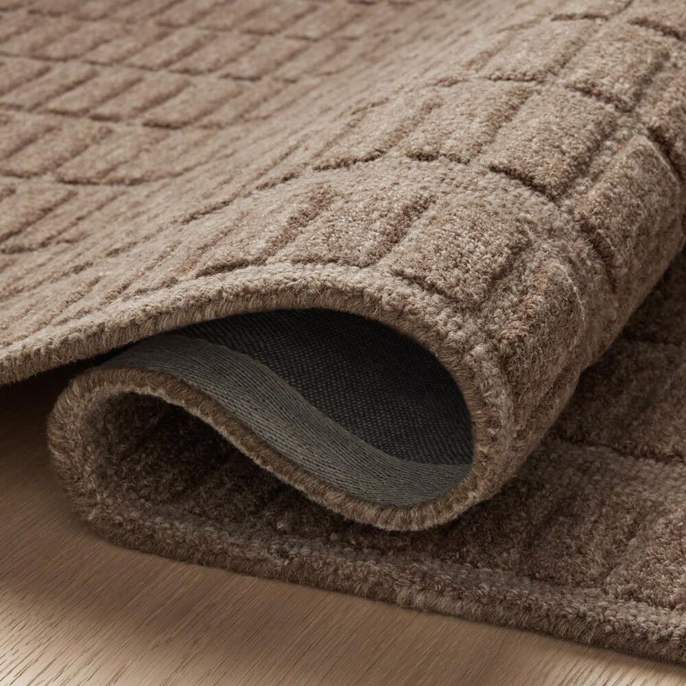 Chris Loves Julia x Loloi Bradley 3&#39;6&quot; x 5&#39;6&quot; Cocoa Area Rug, , large
