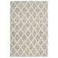 Safavieh Natura NAT711A 4" x 6" Ivory and Stone Area Rug, , large