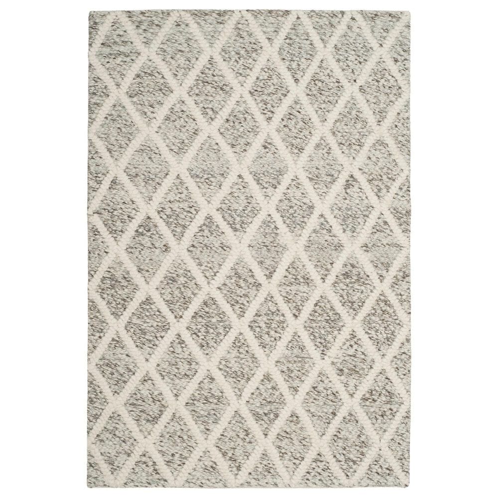 Safavieh Natura NAT711A 4" x 6" Ivory and Stone Area Rug, , large