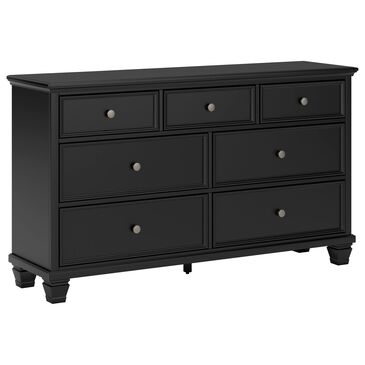 Signature Design by Ashley Lanolee 7-Drawer Dresser in Black, , large