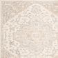 Safavieh Micro-Loop 3" Round Ivory and Beige Area Rug, , large