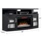 Fabio Flames Cantilever TV Stand with 26" Infrared Quartz Electric Fireplace Insert, , large