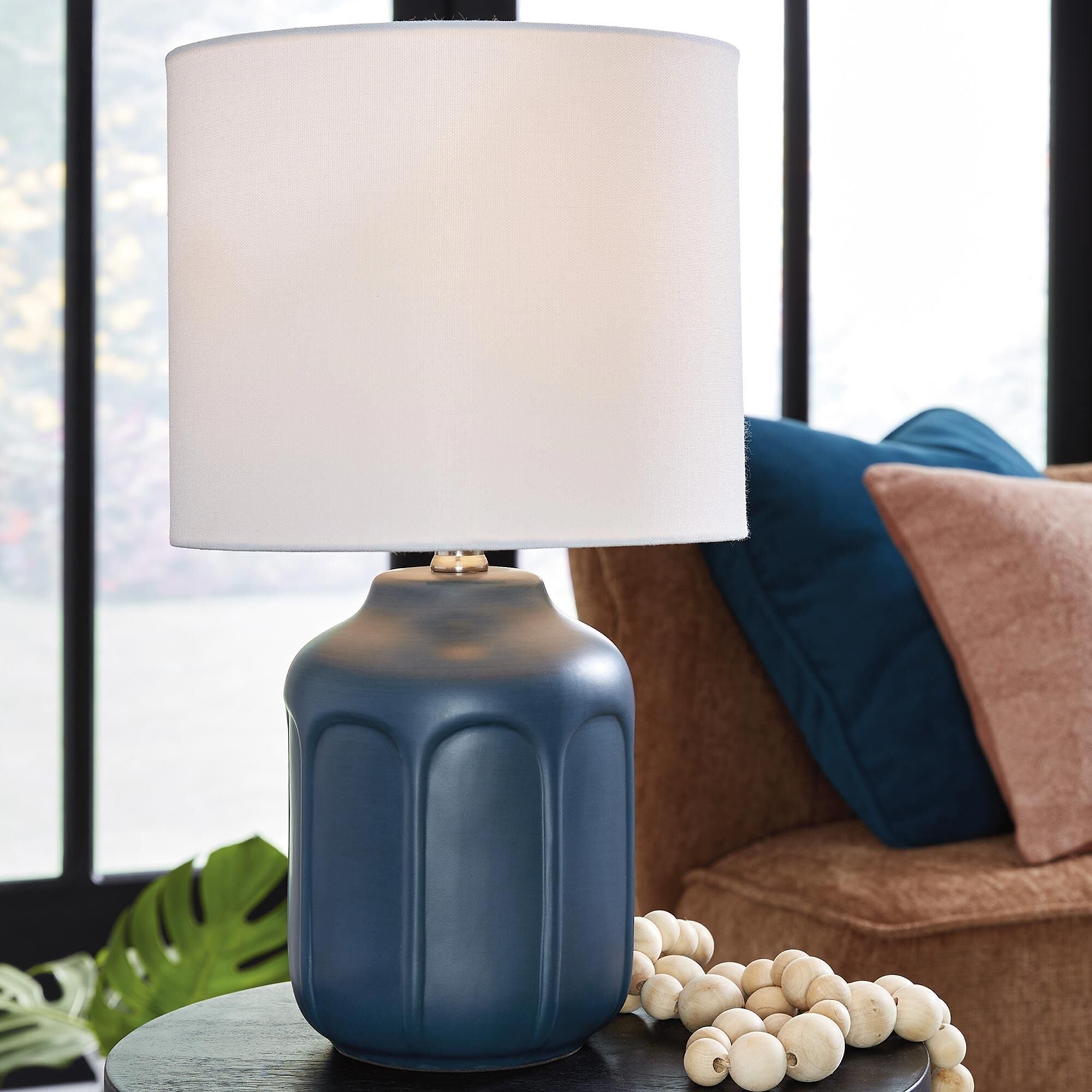 Ashley Gierburg Table Lamp in Teal