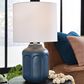 Ashley Gierburg Table Lamp in Teal, , large