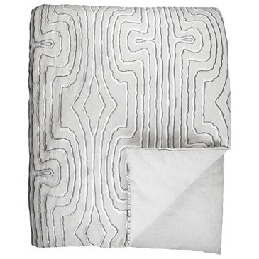Ann Gish Contour Throw in Natural and Charcoal, , large