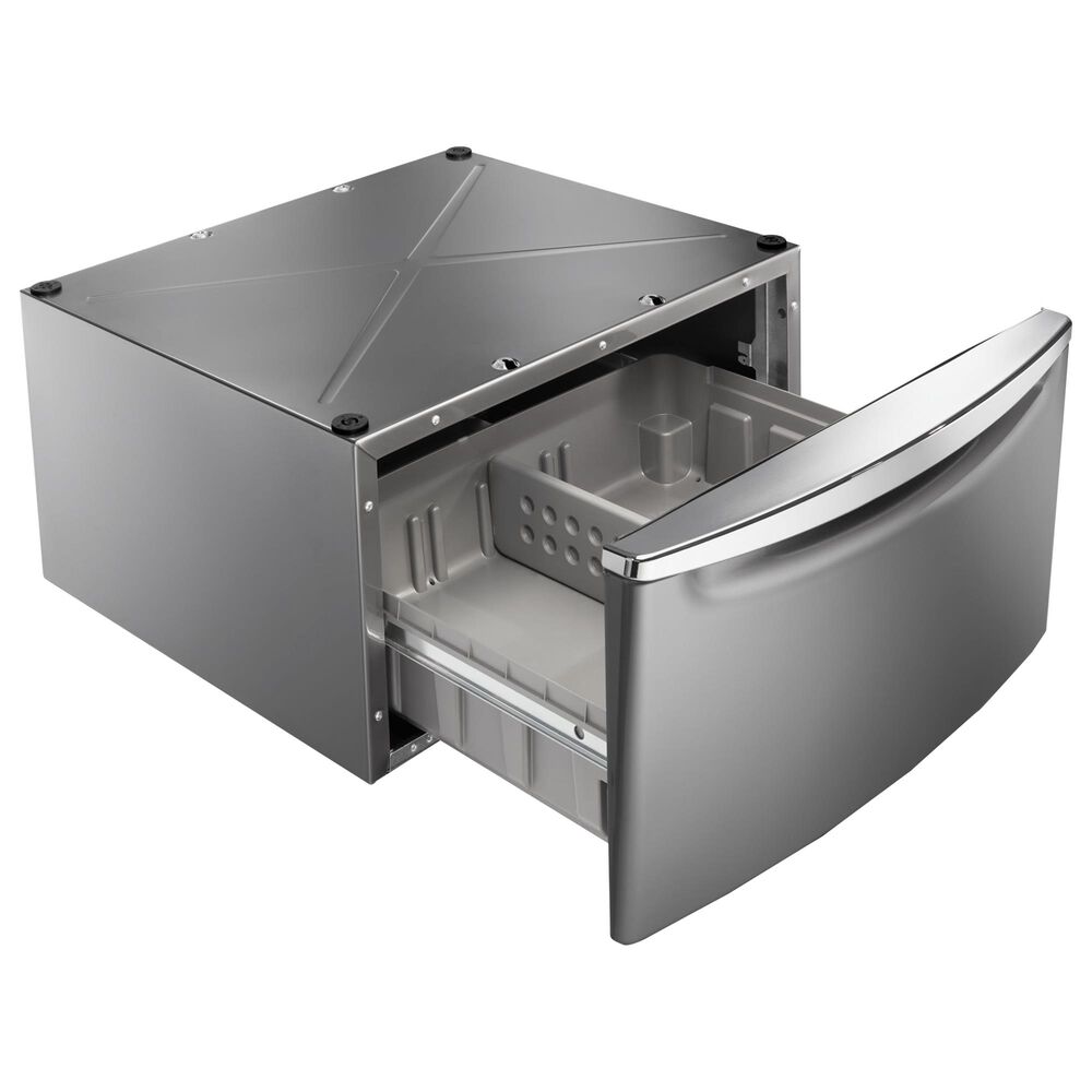 Maytag 4.8 Cu. Ft. Front Load Washer and 7.3 Cu. Ft. Gas Dryer Laundry Pair with Pedestal in Metallic Slate, , large