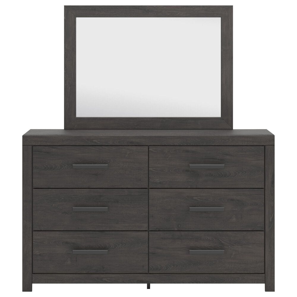 Ashley Prendonea 5-Piece Queen Bedroom Set in Dark Charcoal, , large
