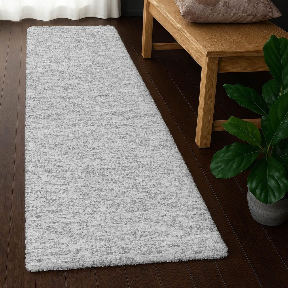 Dalyn Rug Company Voyage VY2 Silver 2'3" x 7'6" Runner, , large
