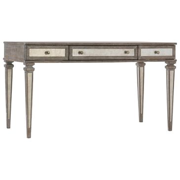 Hooker Furniture Rustic Glam Leg Desk in Light Wood, , large