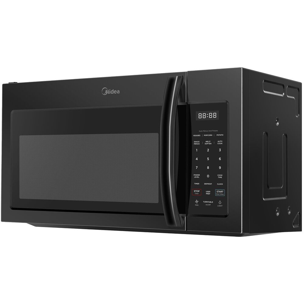 Midea 1.7 Cu. Ft. Over-the-Range Microwave in Black, , large
