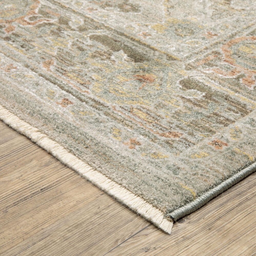 Oriental Weavers Keaton KEA10 Beige and Multicolor 2'3" x 7'6" Runner, , large