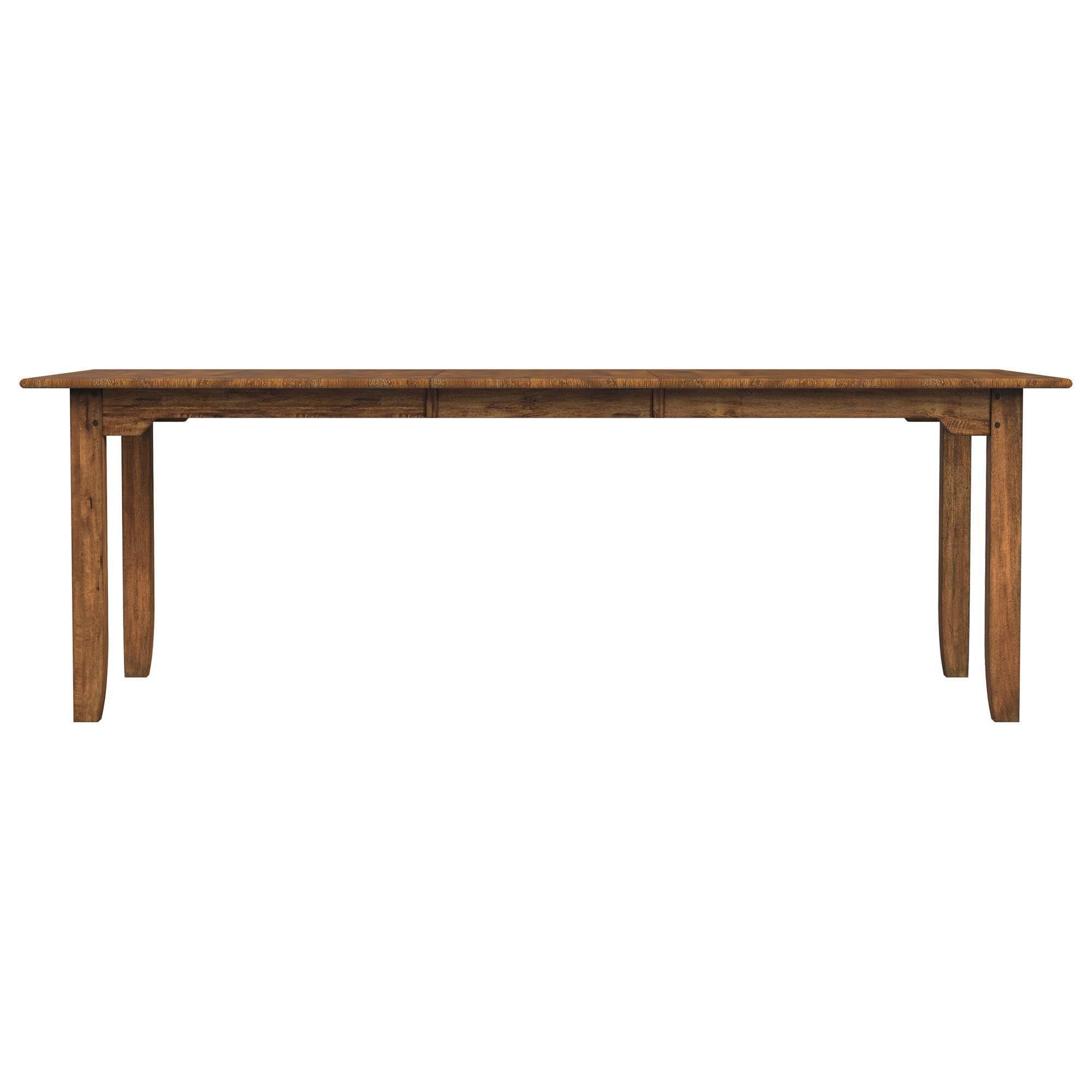 A AMERICA Silverdale 7-Piece Rectangular Dining Set in Brown