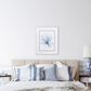 Propac "Indigo Tropical Leaf II" Wall Art in Blue, , large