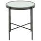 Mayberry Hill Vienna End Table with Glass Top in Clear and Black, , large