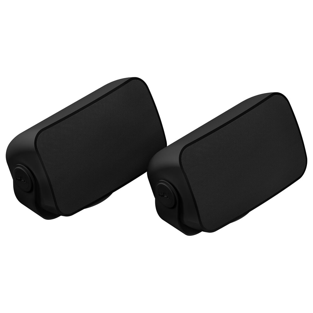 SONOS 3-Piece Amplifier with Outdoor Speakers Set in Black, , large