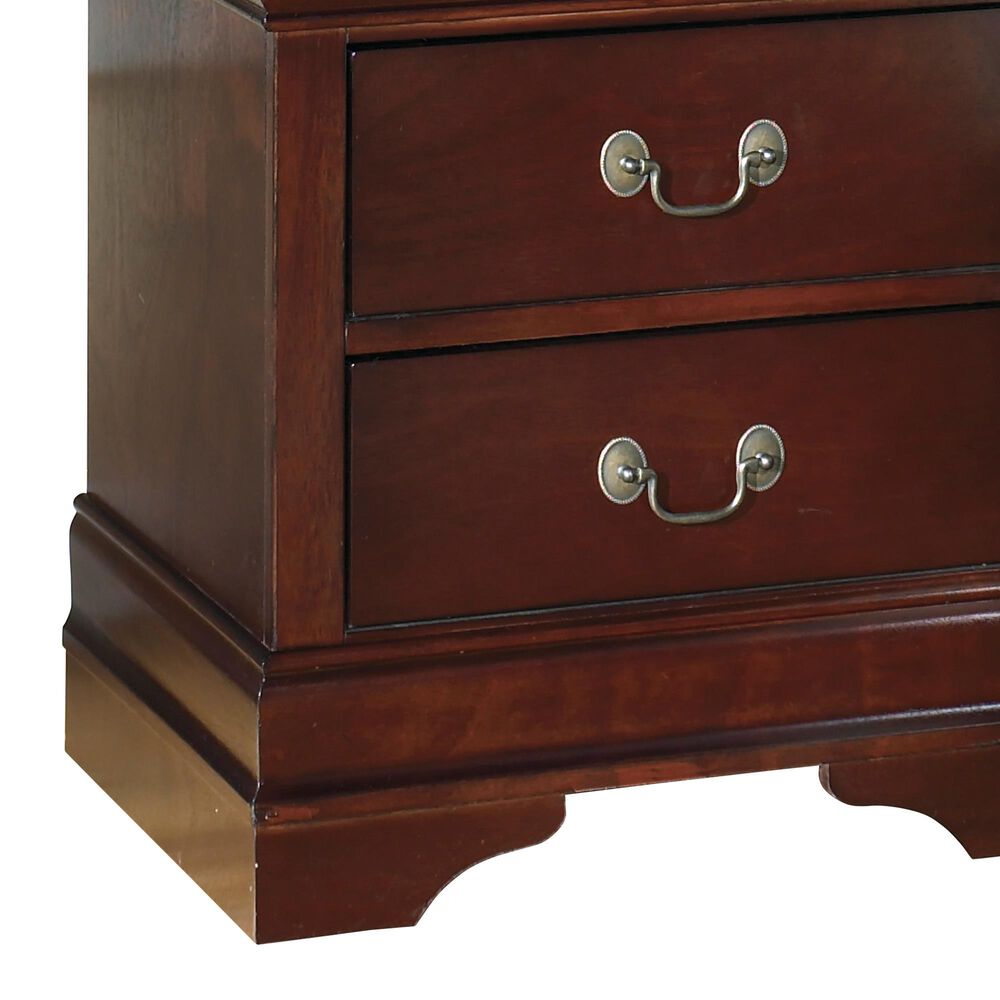 Ashley Alisdair 2-Piece Full Sleigh Bed Set in Reddish Brown, , large