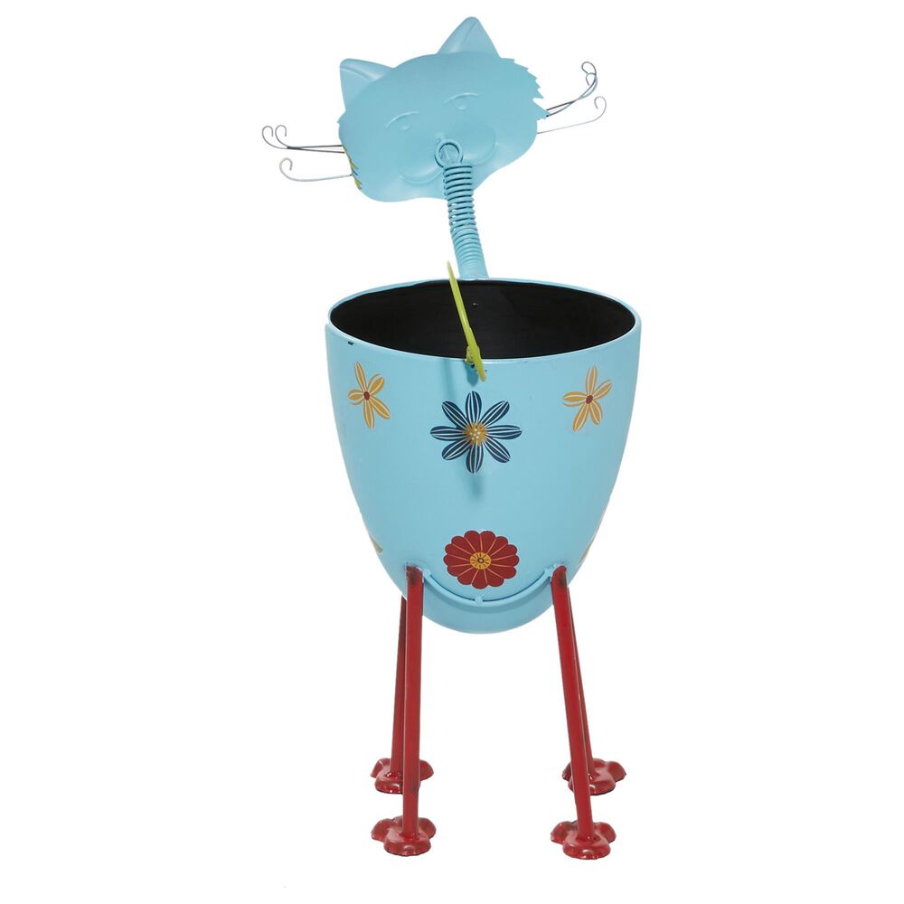 Maple and Jade Farmhouse Planter in Green, Blue and Red, , large