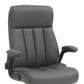 Rta Products Llc Ultra-Padded Executive Office Chair with Flip-Up Armrests in Grey, , large