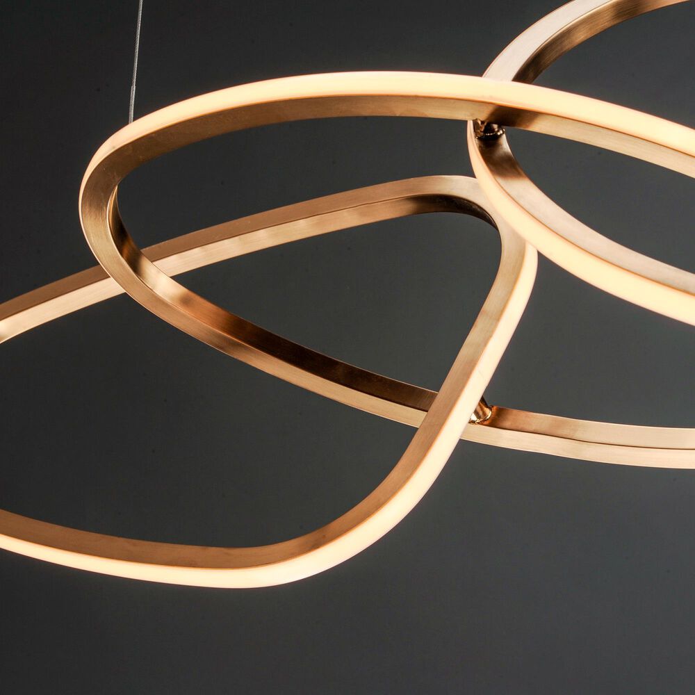 Maxim Lighting Unity 5-Light LED Pendant in Brushed Champagne, , large