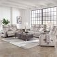 Ashley Boyington Leather Power Recliner in Gray, , large