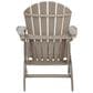 Ashley Sundown Treasure Adirondack Chair in Grayish Brown, , large