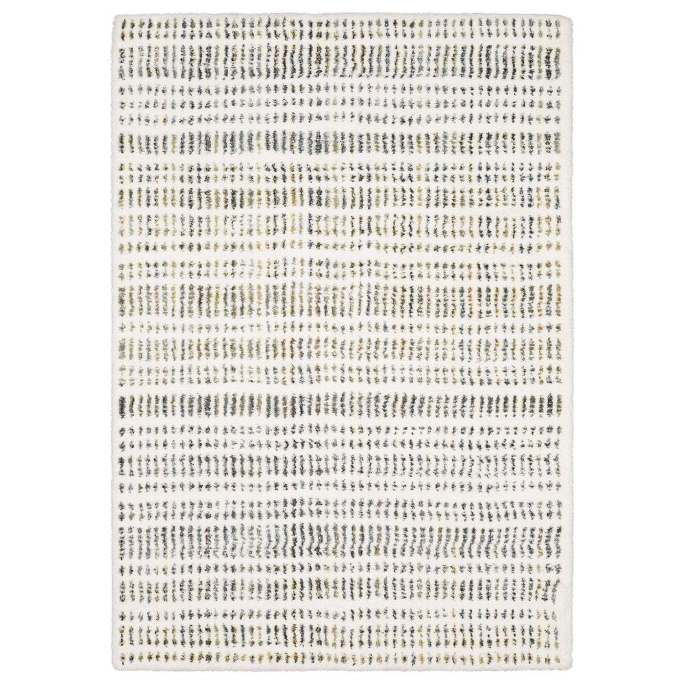 Oriental Weavers Galileo GAL02 Ivory and Multicolor 5"3" x 7"6" Area Rug, , large