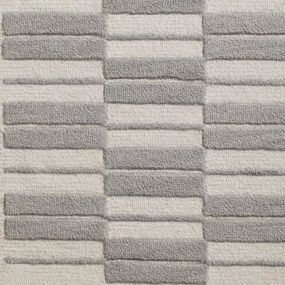 Chris Loves Julia x Loloi Bradley 5&#39; x 7&#39;6&quot; Ivory and Grey Area Rug, , large