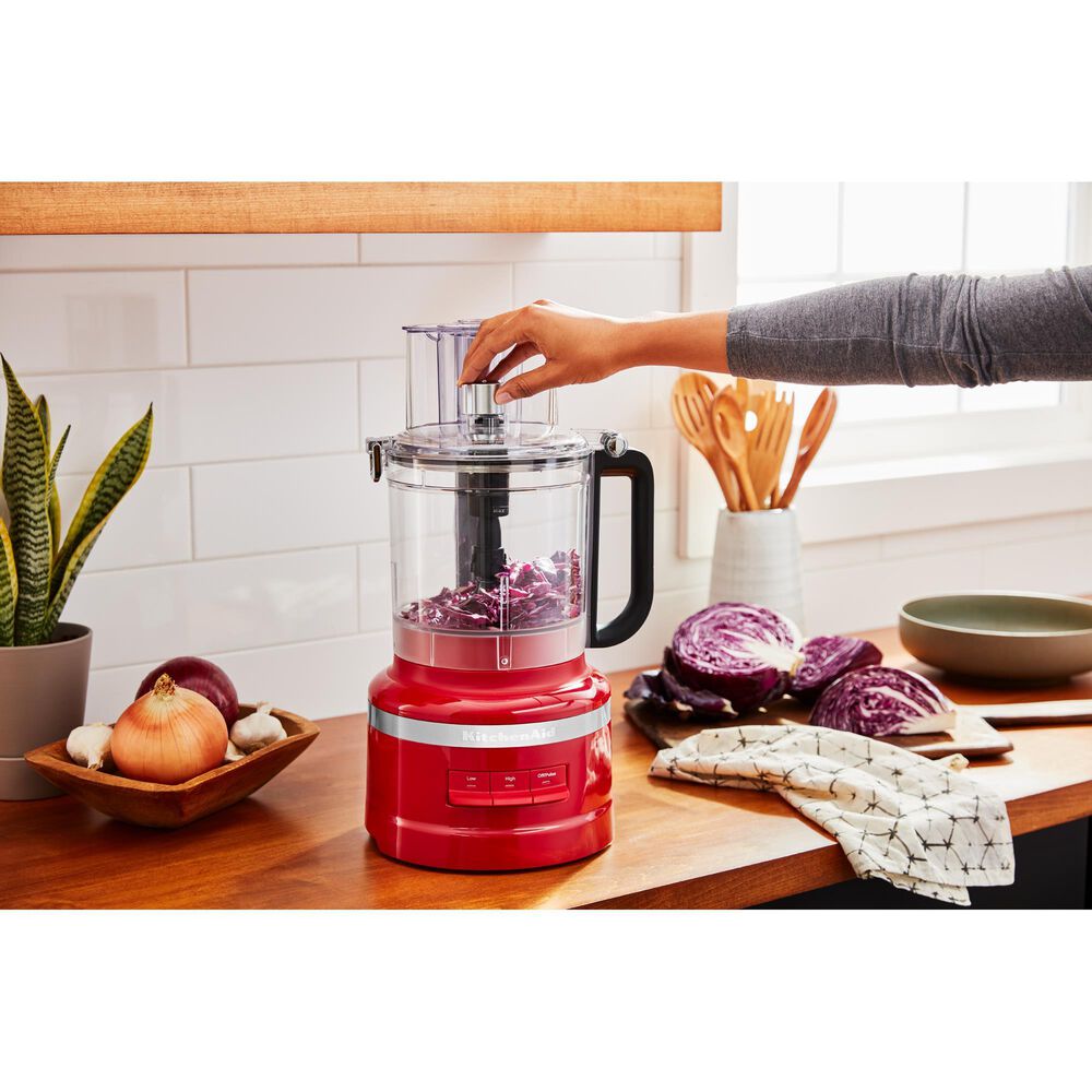 KitchenAid 13-Cup Food Processor in Empire Red