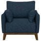 Emerald Home Furnishings Aria Chair in Navy, , large