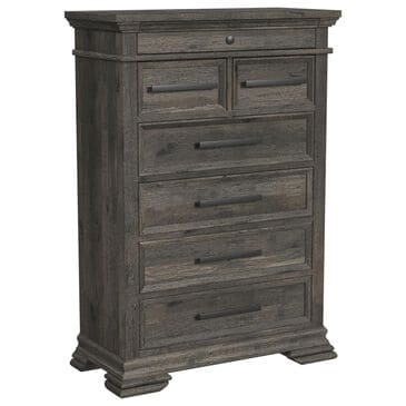 Mayberry Hill Park Ridge 6-Drawer Chest in Charcoal, , large