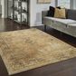 Oriental Weavers Andorra 6845D 10" x 13"2" Gold and Brown Area Rug, , large