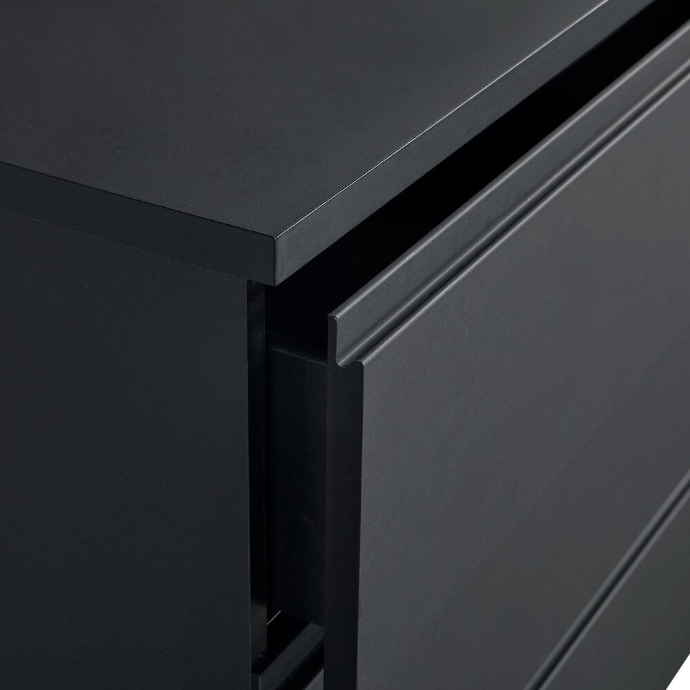 Loft District Metrica 6 Drawer Dresser and Mirror in Softwelle Lava, , large