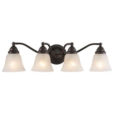 Vaxcel Standford 4-Light Bathroom Vanity in Oil Burnished Bronze, , large