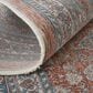 Feizy Marquette 3761F 2"8" x 8" Rust and Blue Runner, , large