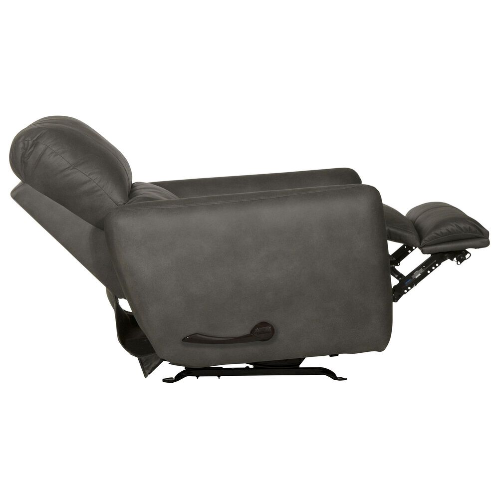 Catnapper Dorian Power Rocker Recliner in Charcoal, , large