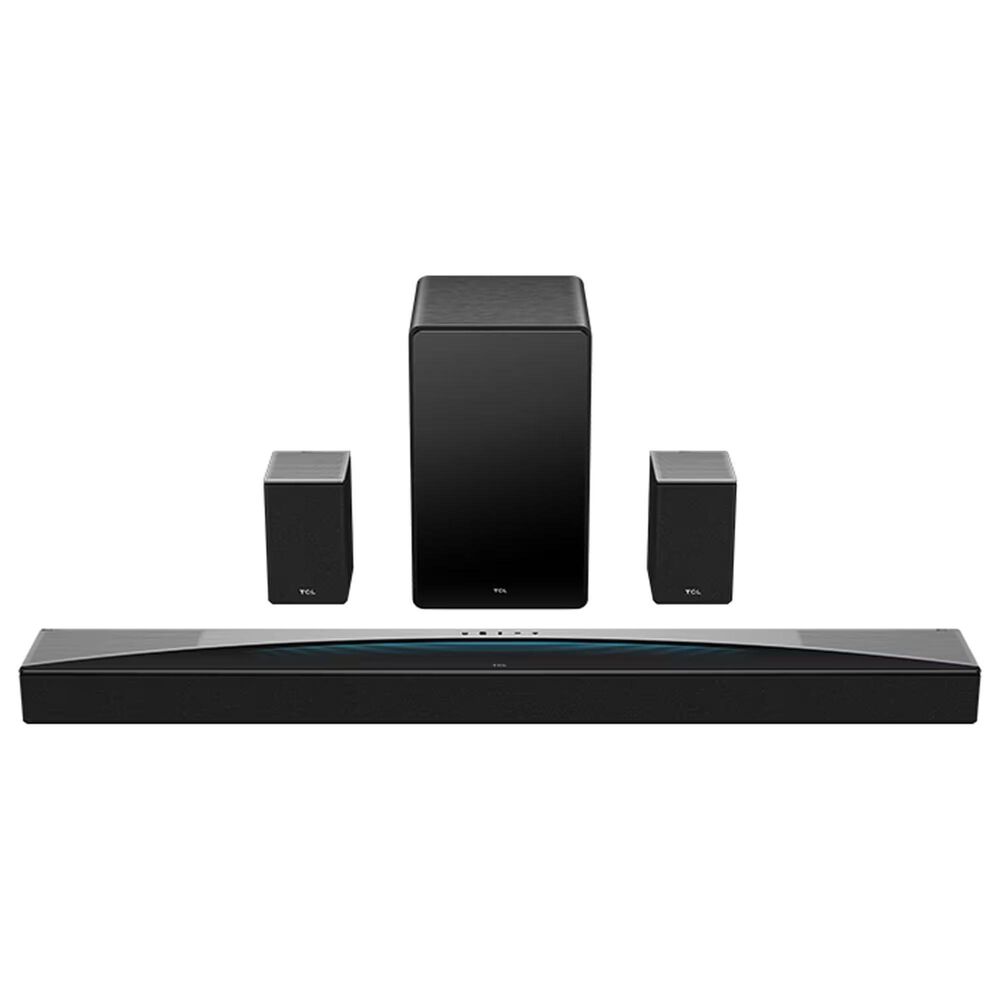 TCL 75" X11L Series 4K UHD HDR SQD-Mini LED - Smart Google TV with 7.1.4 Channel Soundbar System in Black, , large