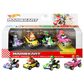 Hot Wheels Mario Kart Toy Character Vehicle 4-Pack - Mario, Luigi, Dry Bones, Donkey Kong, , large