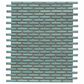 Emser Regala Present 1" x 2" Rectangle on 12" x 12" Glazed Porcelain Mosaic Sheet, , large