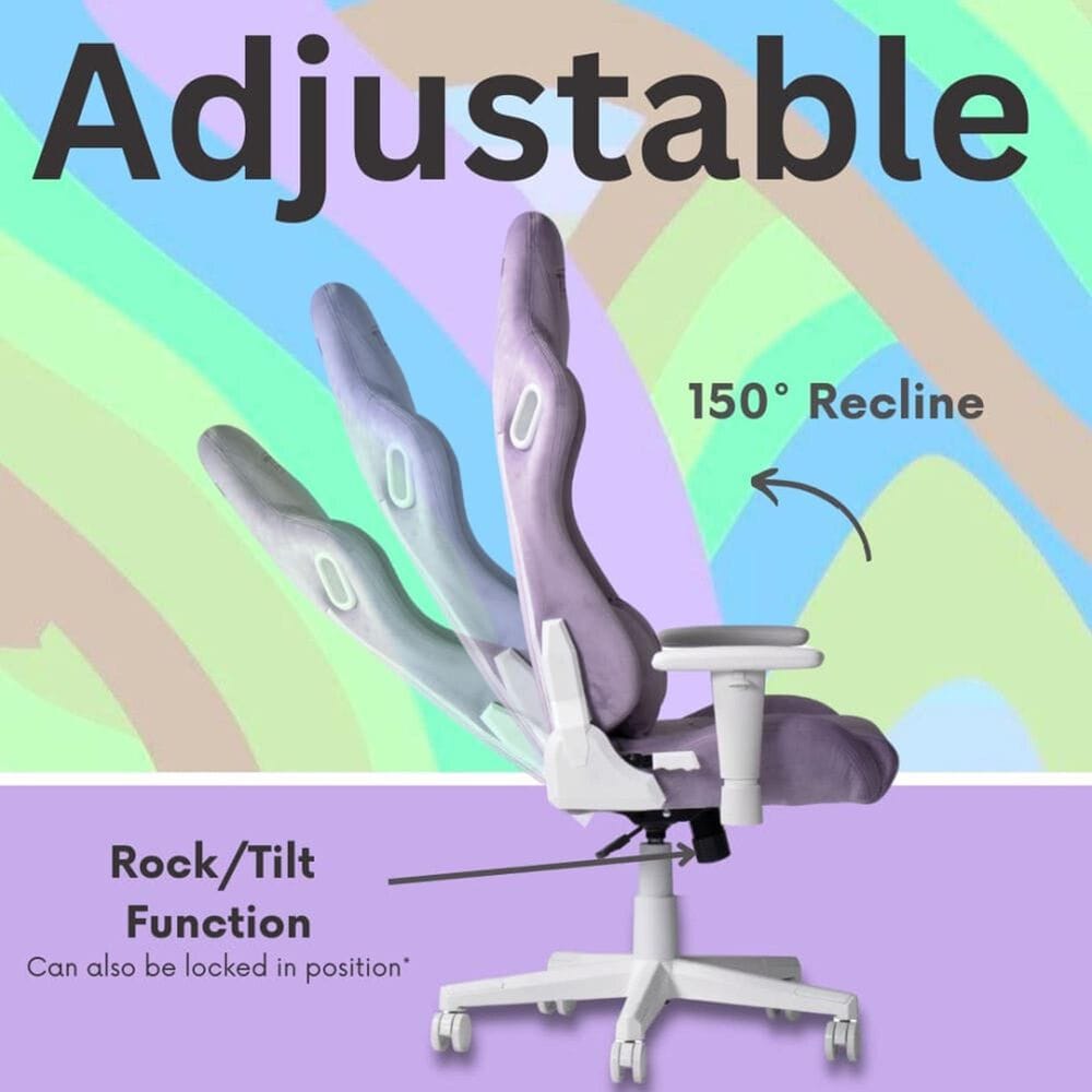 Techni Sport Gaming Chair in Purple, , large