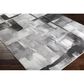 Surya Pepin PEI-1019 7"10" x 11" Black, Medium Gray and Cream Area Rug, , large